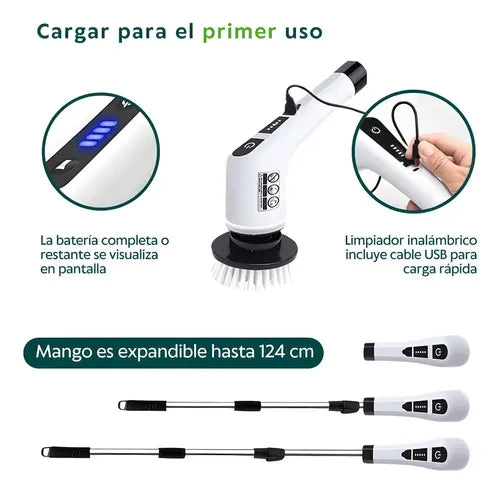 Cepillo Multifuncional 9 en 1 - Limpieza