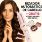 Rizador automático de cabello + Joyero con espejo Viajero